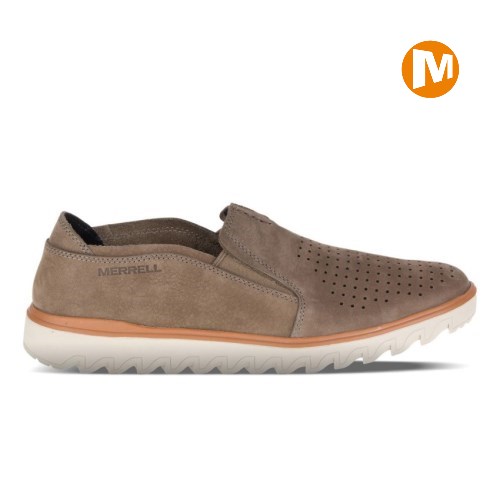 Merrell Downtown Moc Slip-On Schuhe Herren Braun [DE-YSRNU]